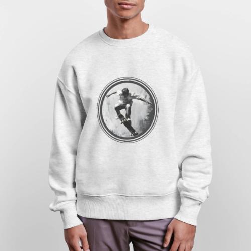 Skateboarding Vibes Only - Stanley/Stella Radder Unisex Oversized Organic Sweatshirt