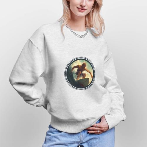Surfing Rush - Stanley/Stella Radder Unisex Oversized Organic Sweatshirt