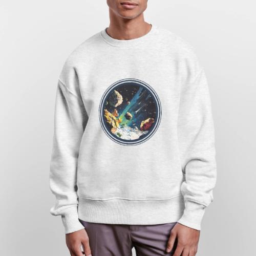 Celestial Collision - Stanley/Stella Radder Unisex Oversized Organic Sweatshirt