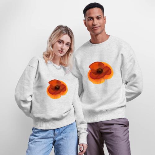 Vivid poppy - Stanley/Stella Radder Unisex Oversized Organic Sweatshirt