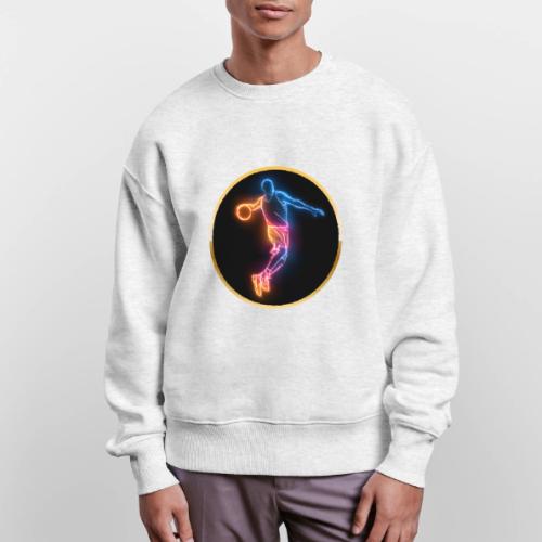 Basketball: Slam Dunk Afterglow - Stanley/Stella Radder Unisex Oversized Organic Sweatshirt