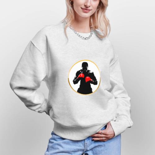 Boxing: Golden Ring Fighter - Stanley/Stella Radder Unisex Oversized Organic Sweatshirt