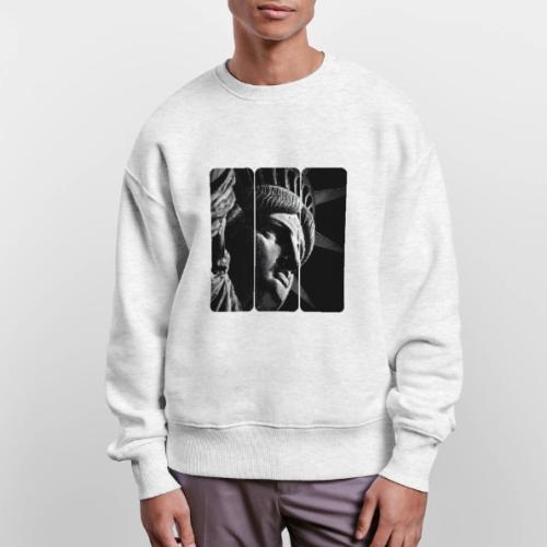 USA: Shadow of Liberty - Stanley/Stella Radder Unisex Oversized Organic Sweatshirt