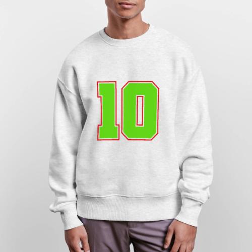 The Magic Number 10 - Stanley/Stella Radder Unisex Oversized Organic Sweatshirt