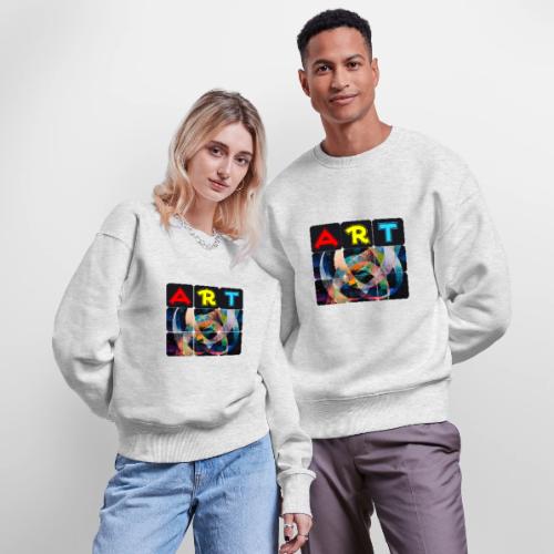 Art of Stripes and Shades - Stanley/Stella Radder Unisex Oversized Organic Sweatshirt