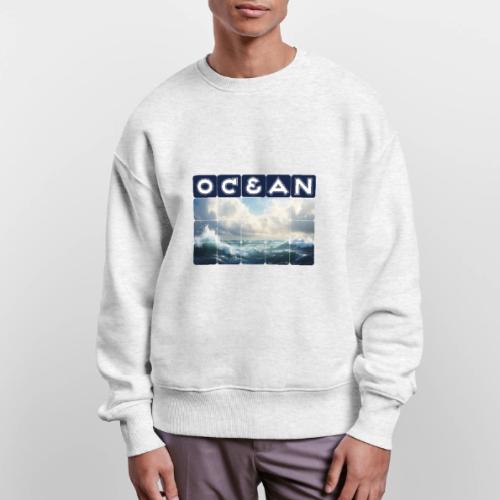 Ocean: Waves of Fury - Stanley/Stella Radder Unisex Oversized Organic Sweatshirt