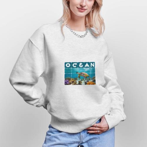 Ocean: Gentle Voyager - Stanley/Stella Radder Unisex Oversized Organic Sweatshirt
