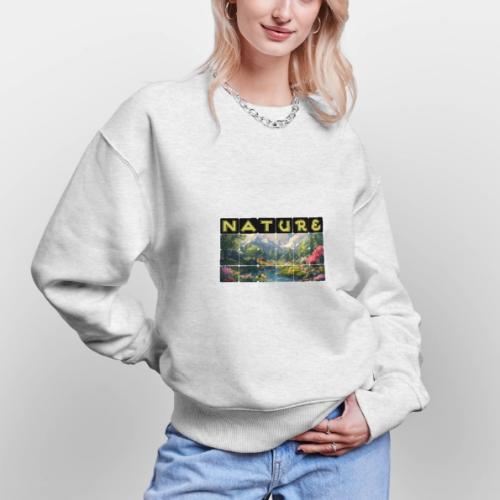 Nature: Spring Awakening - Stanley/Stella Radder Unisex Oversized Organic Sweatshirt
