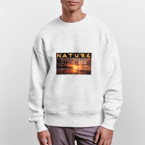 Nature: Sunset Serenity - Stanley/Stella Radder Unisex Oversized Organic Sweatshirt