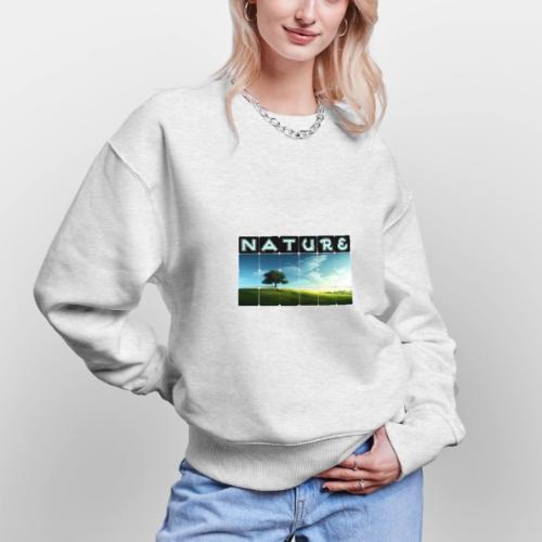 Nature: Solitary Strength - Stanley/Stella Radder Unisex Oversized Organic Sweatshirt