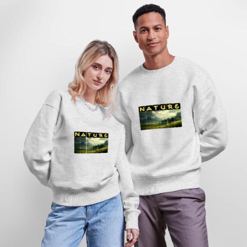 Nature: Verdant Peaks - Stanley/Stella Radder Unisex Oversized Organic Sweatshirt