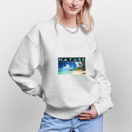 Nature: Island Bliss - Stanley/Stella Radder Unisex Oversized Organic Sweatshirt