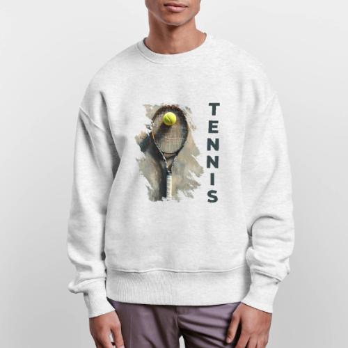 Tennis Power Play - Stanley/Stella Radder Unisex Oversized Organic Sweatshirt