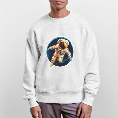 Astronaut: Dream, explore, discover! - Stanley/Stella Radder Unisex Oversized Organic Sweatshirt
