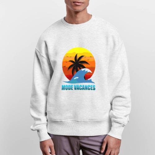 Vacation Mode: Tropical Escape - Stanley/Stella Radder Unisex Oversized Organic Sweatshirt