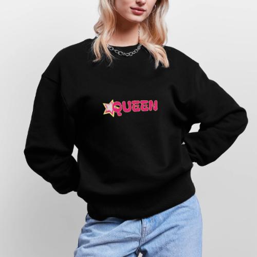 queen high resolution logo transparent 1 - Stanley/Stella Radder Unisex Oversized Organic Sweatshirt