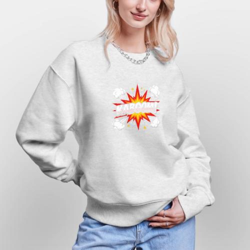 Kaboom Comic Explosion - Stanley/Stella Radder Unisex Oversized Organic Sweatshirt