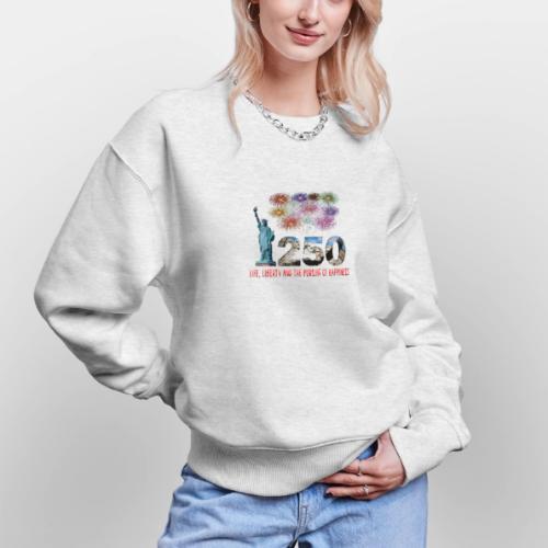 250 Years USA - Stanley/Stella Radder Unisex Oversized Organic Sweatshirt