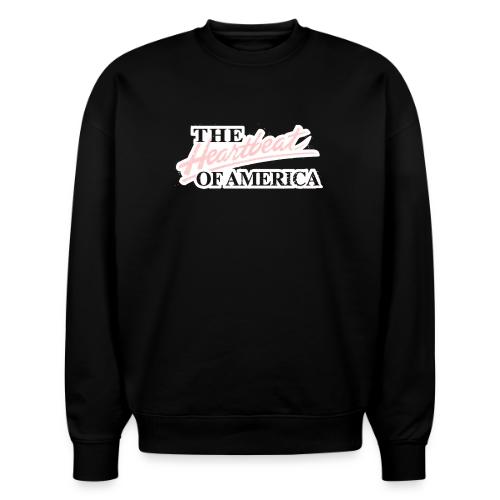 The Heartbeat of America - Stanley/Stella Radder Unisex Oversized Organic Sweatshirt