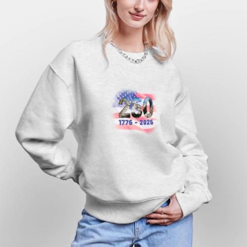 1776 - 2026 | 250 Years USA - Stanley/Stella Radder Unisex Oversized Organic Sweatshirt