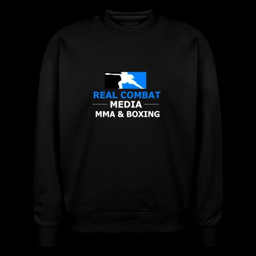 RCM MMA & BOXING Light Blue White Text - Stanley/Stella Radder Unisex Oversized Organic Sweatshirt