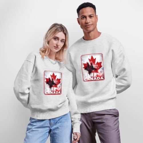 Canada's Maple Leaf Pride - Stanley/Stella Radder Unisex Oversized Organic Sweatshirt