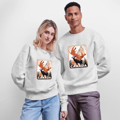 Canada Wild Spirit - Stanley/Stella Radder Unisex Oversized Organic Sweatshirt