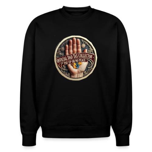 Dad Tax Collector Medallion T Shirt - Stanley/Stella Radder Unisex Oversized Organic Sweatshirt