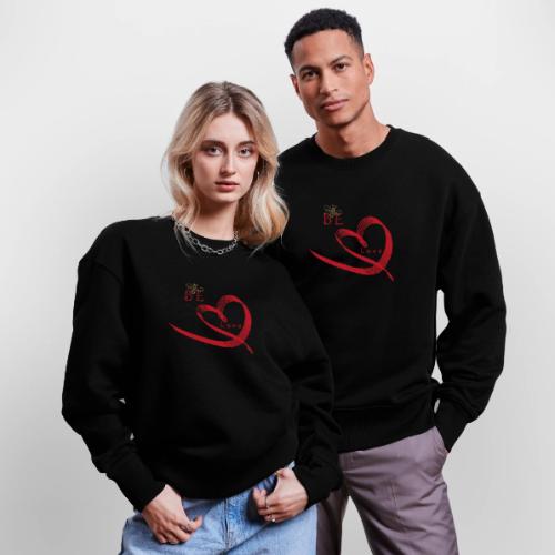 BE LOVE - Stanley/Stella Radder Unisex Oversized Organic Sweatshirt