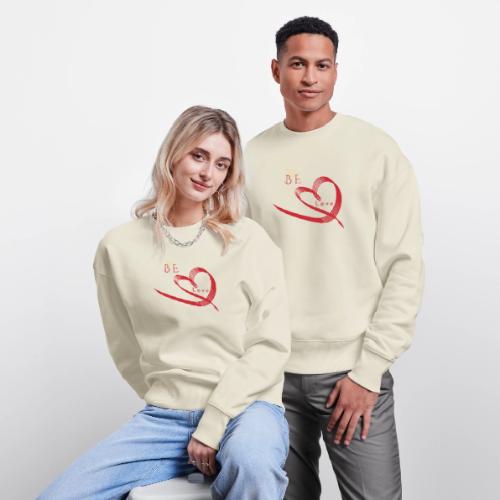 BE LOVE - Stanley/Stella Radder Unisex Oversized Organic Sweatshirt
