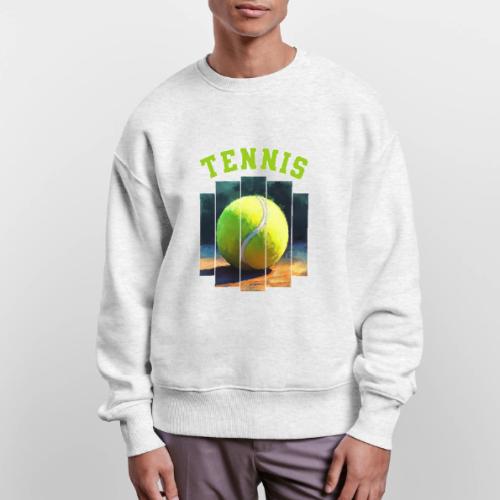 Tennis Vibes Only - Stanley/Stella Radder Unisex Oversized Organic Sweatshirt