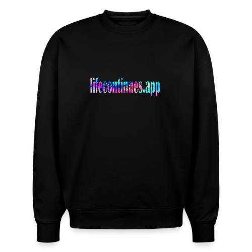 Lifecontinues.app1 - Stanley/Stella Radder Unisex Oversized Organic Sweatshirt