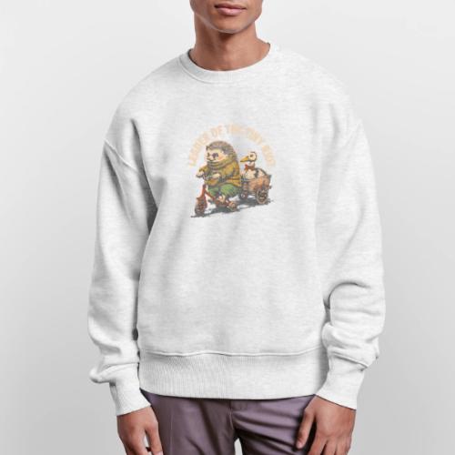 Leader of the Tiny Riot Design - Stanley/Stella Radder Unisex Oversized Organic Sweatshirt