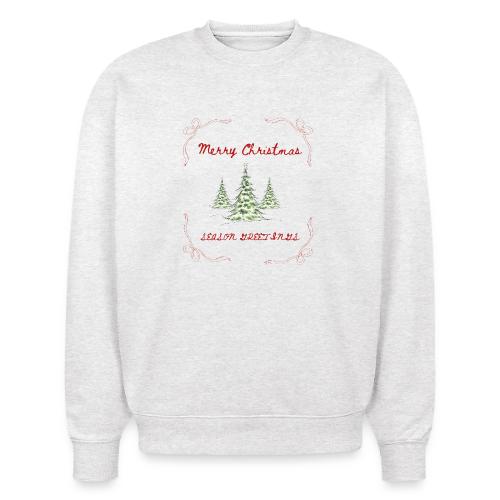 Beautiful Green Christmas Tree Graphic - Stanley/Stella Radder Unisex Oversized Organic Sweatshirt