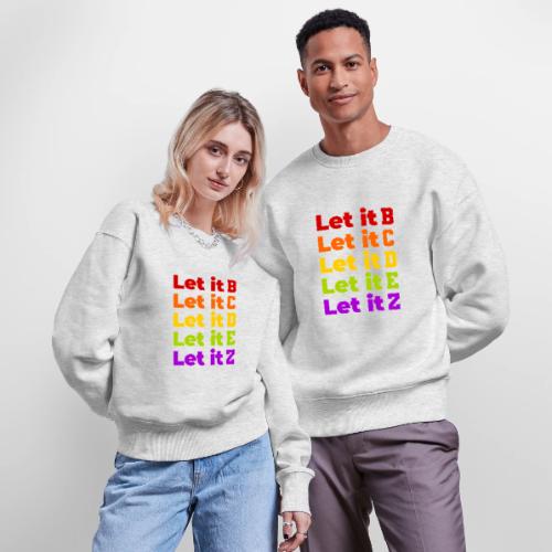 Let It Be Alphabetical - Stanley/Stella Radder Unisex Oversized Organic Sweatshirt