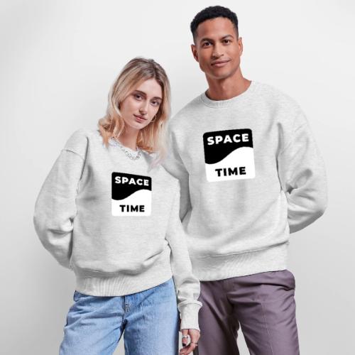 Space-time: Warped Reality - Stanley/Stella Radder Unisex Oversized Organic Sweatshirt