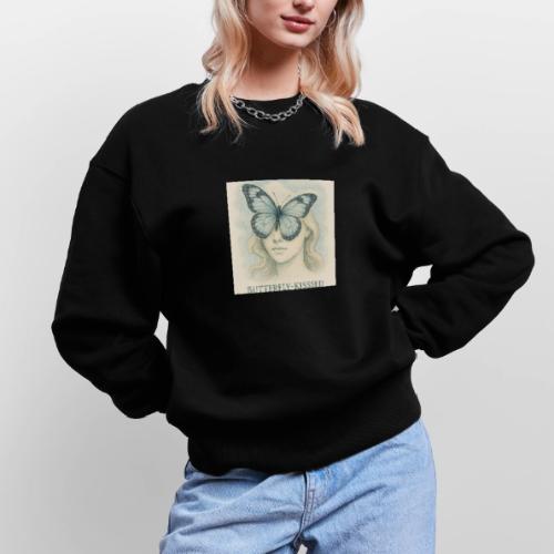Butterfly kisses Hue - Stanley/Stella Radder Unisex Oversized Organic Sweatshirt