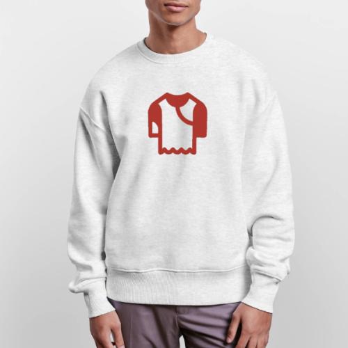 Logo outline - Stanley/Stella Radder Unisex Oversized Organic Sweatshirt