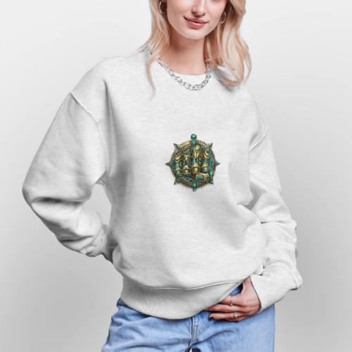 Cyberpunk Power Robot Hand - Stanley/Stella Radder Unisex Oversized Organic Sweatshirt