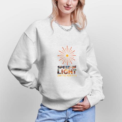 Speed of light - Stanley/Stella Radder Unisex Oversized Organic Sweatshirt