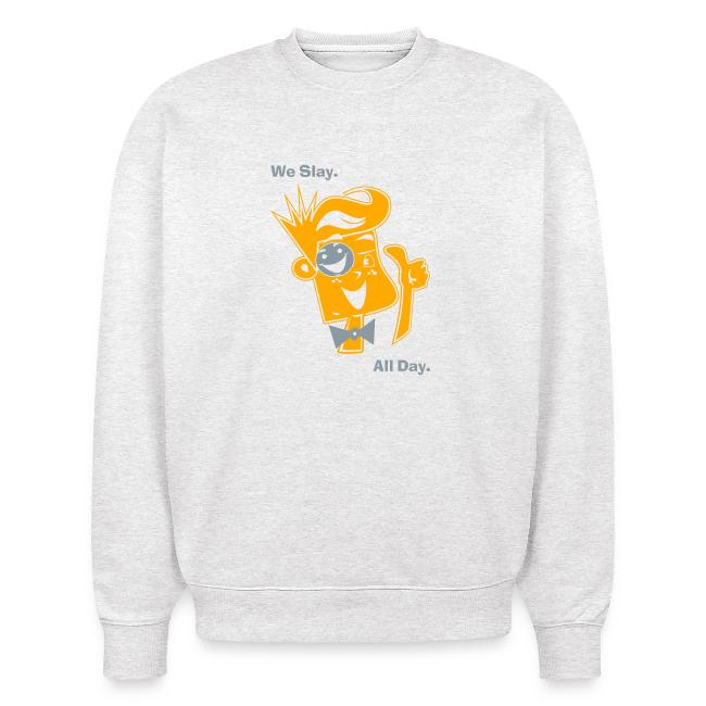We Slay All Day Shiny Shirt Metallic Silver & Gold