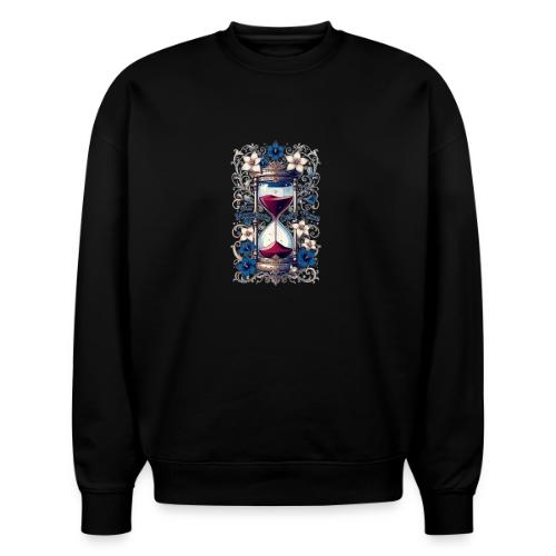 Our Moments Defy Time Hourglass Gifts T-Shirt - Stanley/Stella Radder Unisex Oversized Organic Sweatshirt