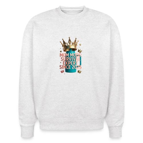 Mom Mode Survival Expert Tee - Stanley/Stella Radder Unisex Oversized Organic Sweatshirt