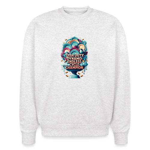 Dish Duty Dynamo T Shirt, Endless Cycle Champion - Stanley/Stella Radder Unisex Oversized Organic Sweatshirt