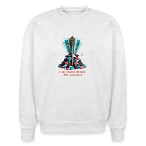 Remote Control Emperor T Shirt - Stanley/Stella Radder Unisex Oversized Organic Sweatshirt