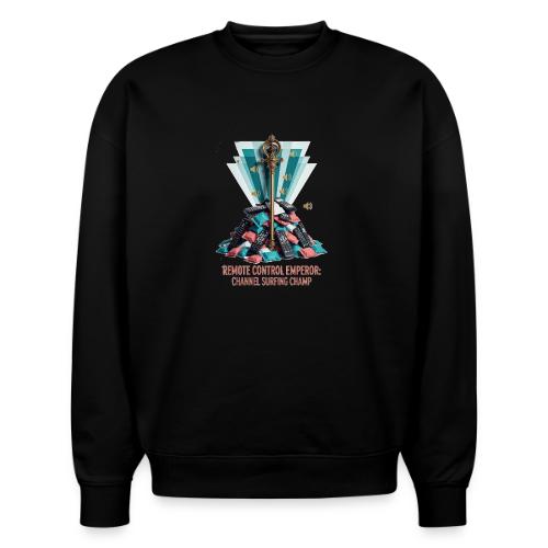 Remote Control Emperor T Shirt - Stanley/Stella Radder Unisex Oversized Organic Sweatshirt