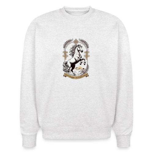 Year of the Horse Rearing T Shirt, Lunar New Year - Stanley/Stella Radder Unisex Oversized Organic Sweatshirt