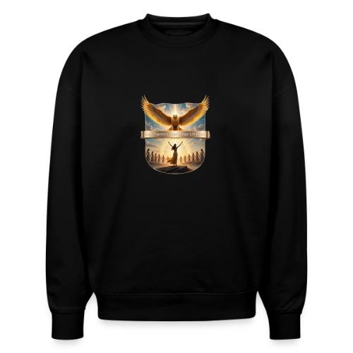 Women’s Day Eagle Matriarch T Shirt,, Gift for Mom - Stanley/Stella Radder Unisex Oversized Organic Sweatshirt