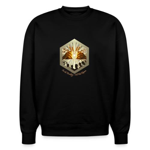 Easter Eternal Bread Breaking Tee,Recognition Gift - Stanley/Stella Radder Unisex Oversized Organic Sweatshirt