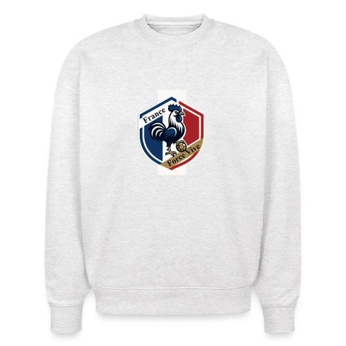 France Rooster T-Shirt, Bleu-Blanc-Rouge gift - Stanley/Stella Radder Unisex Oversized Organic Sweatshirt